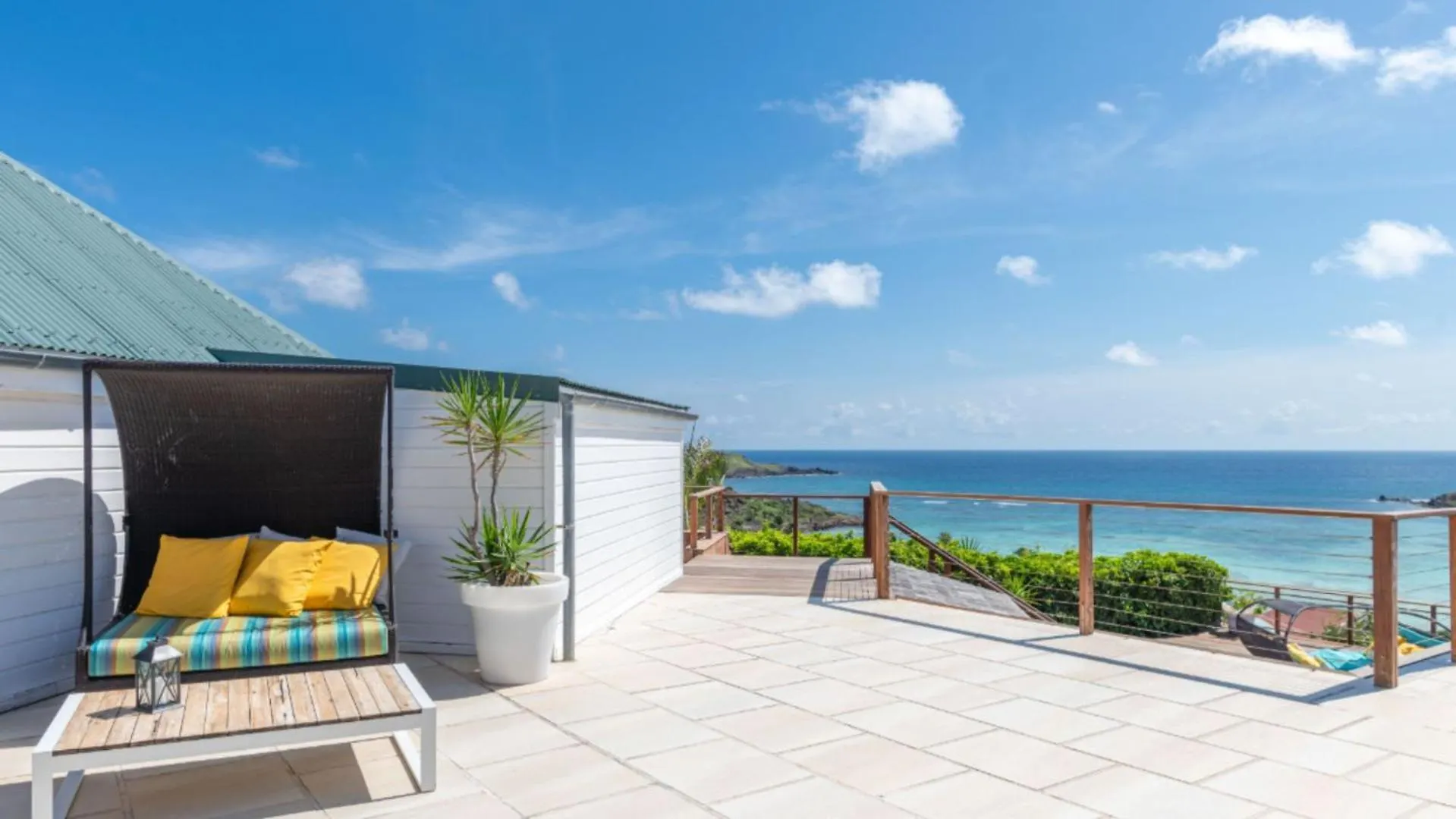 Grand Rustic Villa With Prime Ocean Views Marigot